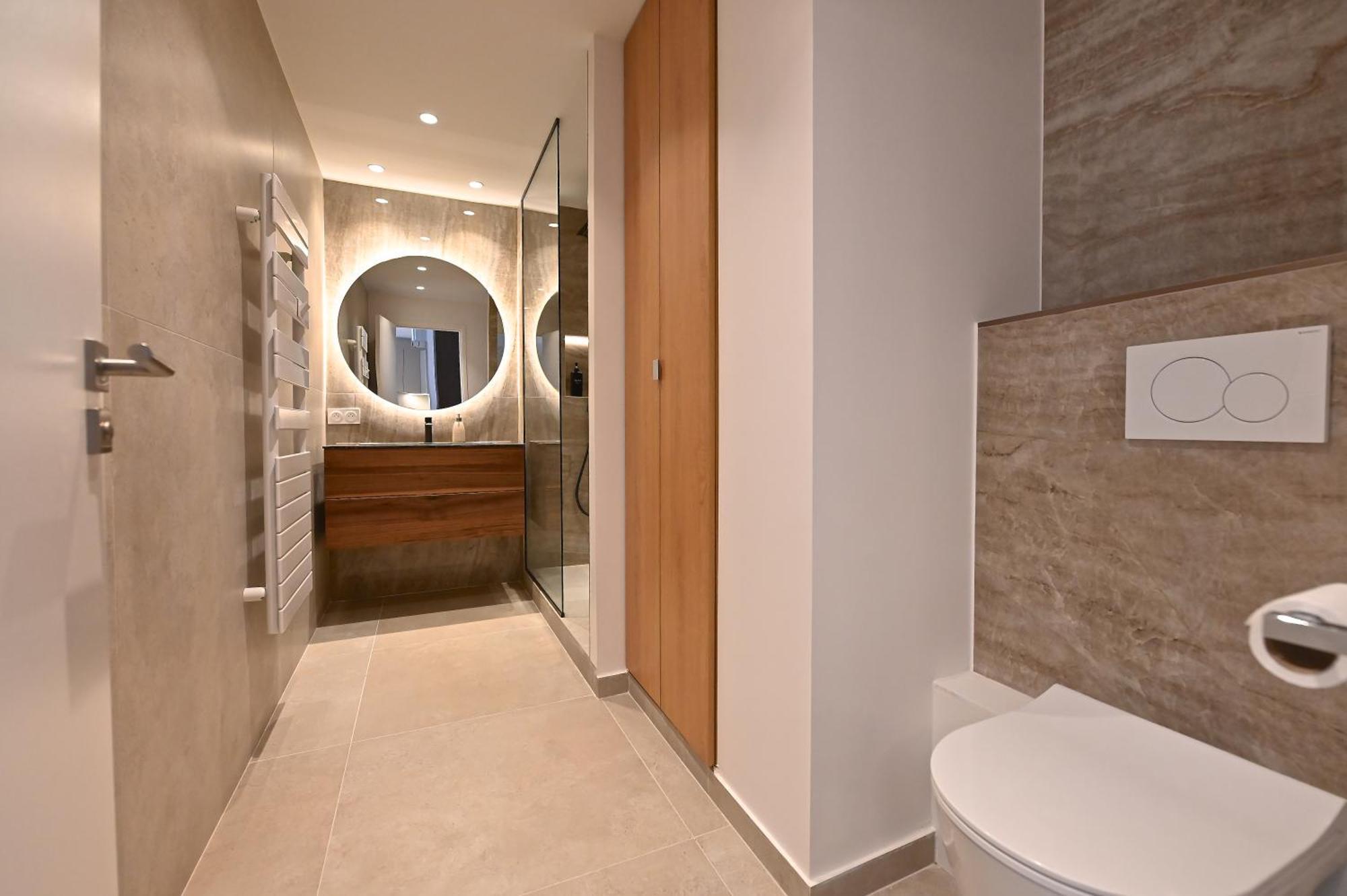 Appartement Luxe Vue Mer Et Collines Avec Piscine Mandelieu Esterno foto
